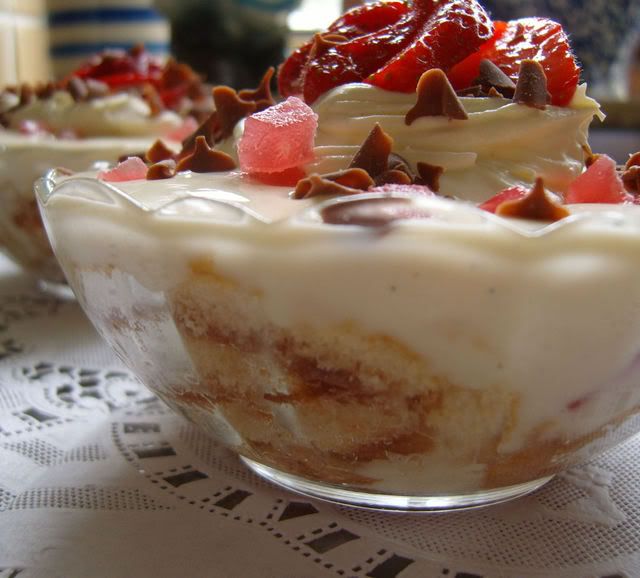 The English Kitchen Pear and Ginger Trifle
